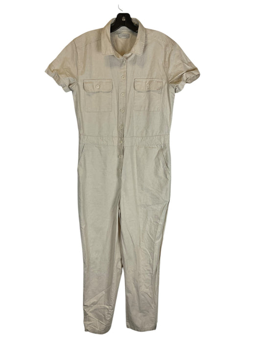 Jumpsuit By Clothes Mentor In Tan, Size: 0