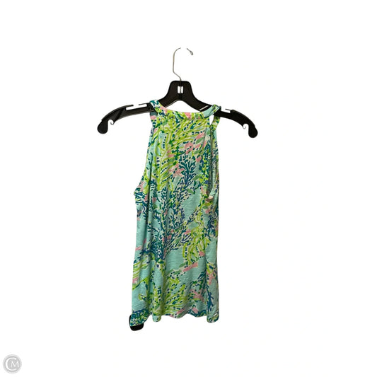 Top Sleeveless By Lilly Pulitzer In Blue, Size: Xs