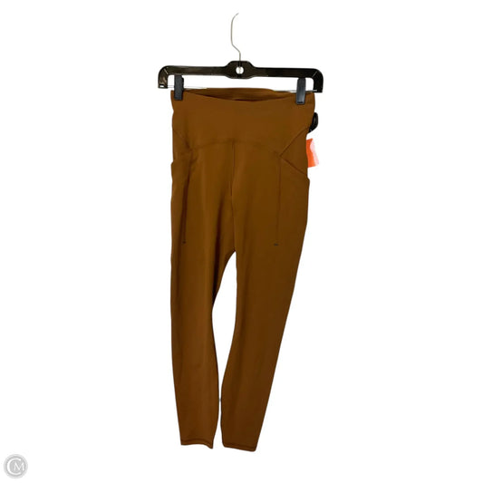 Athletic Leggings By Lululemon In Tan, Size: 4