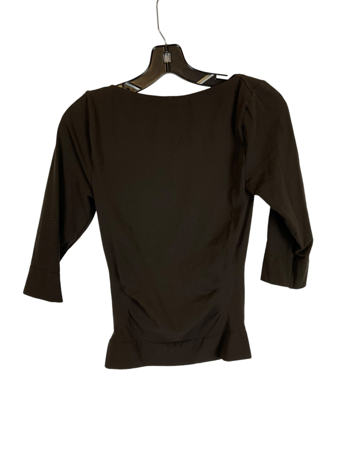 Top Long Sleeve By Spanx In Brown, Size: 2x