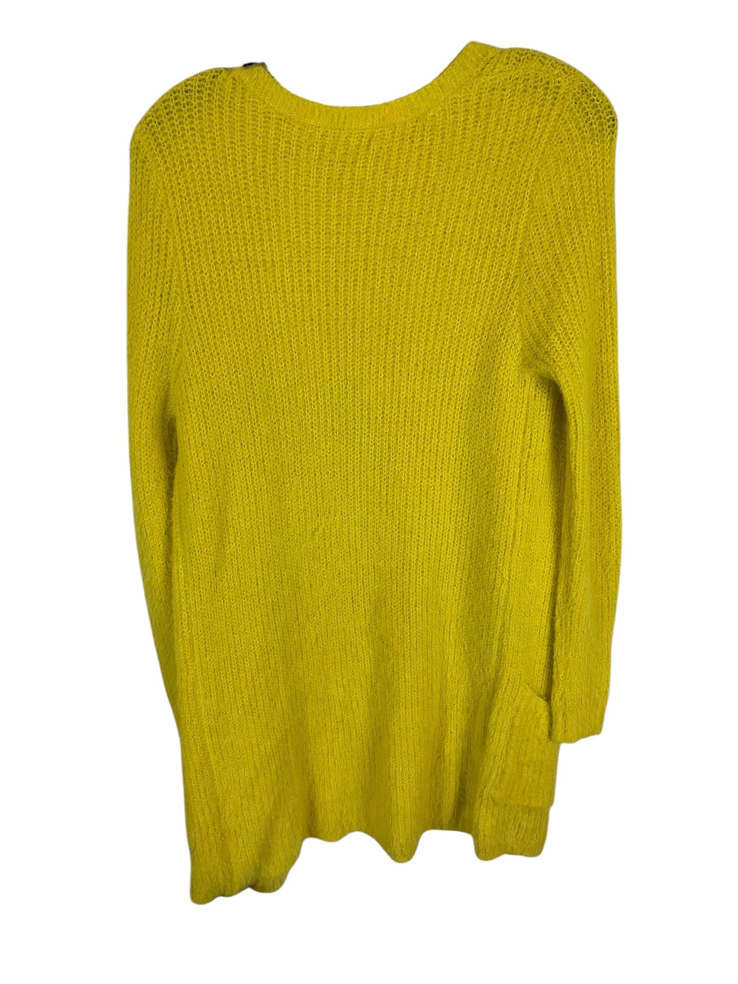 Cardigan By Love Tree In Yellow, Size: S