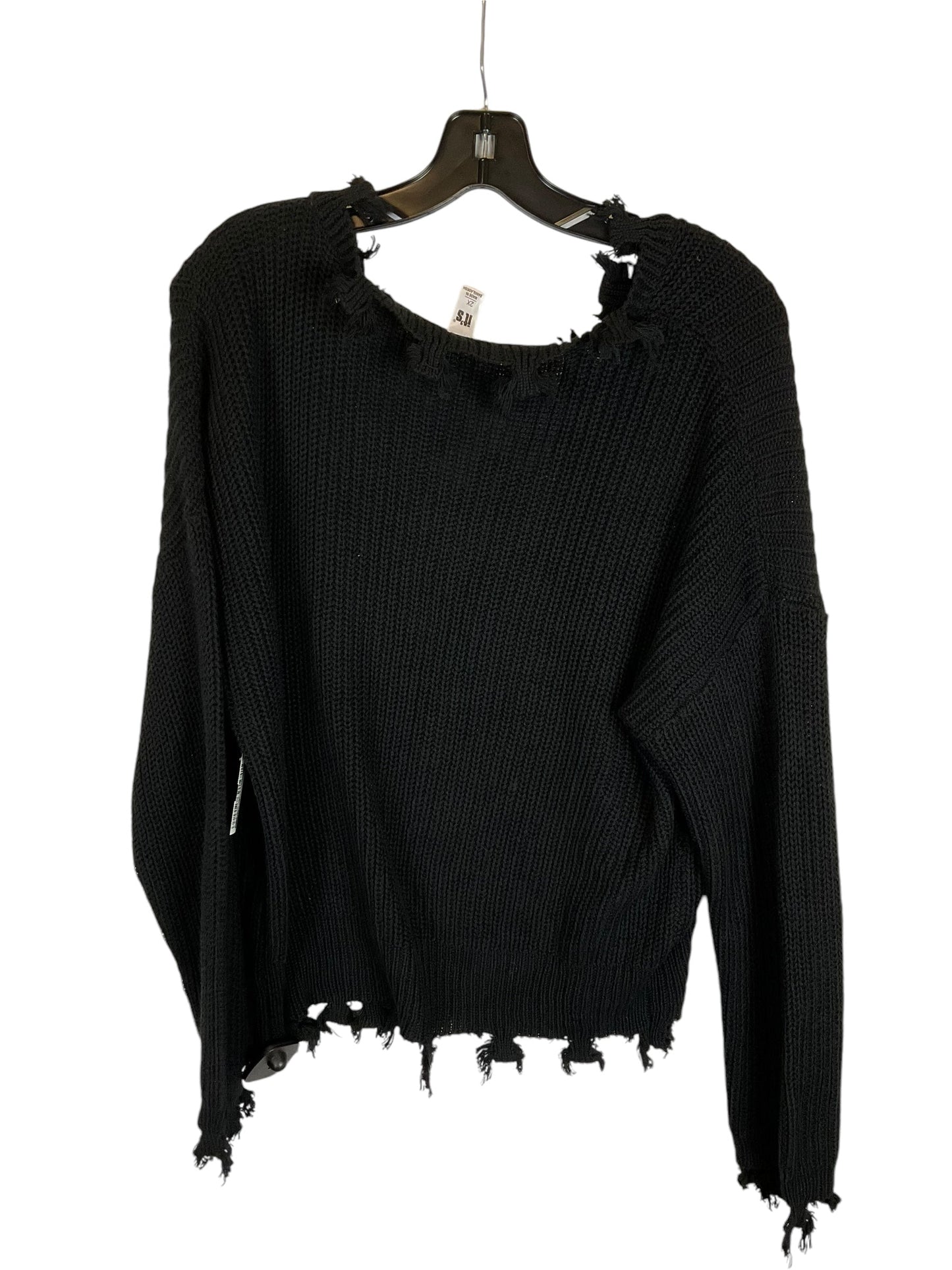 Sweater By Clothes Mentor In Black, Size: 2x