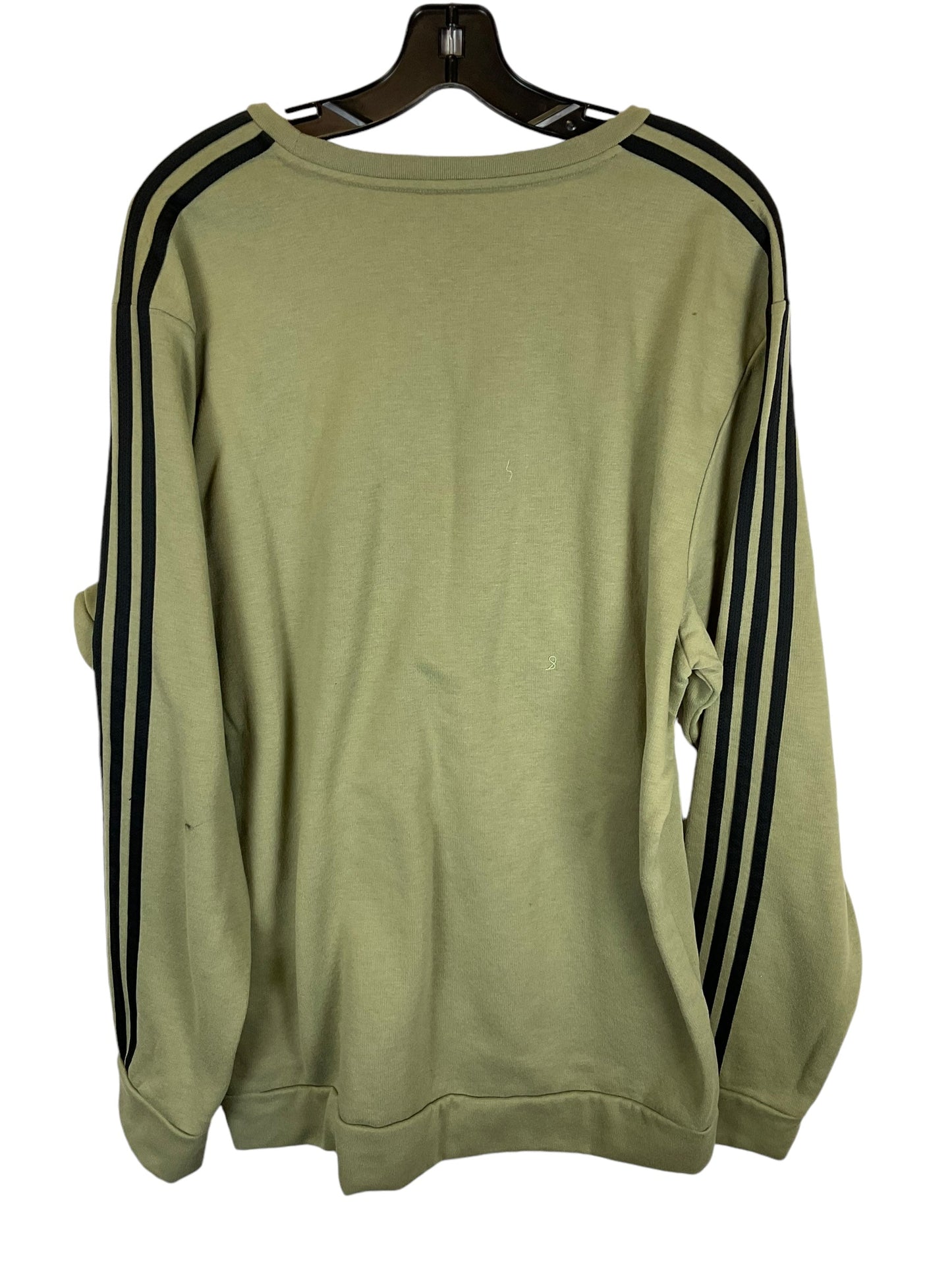 Sweatshirt Crewneck By Adidas In Green, Size: Xl