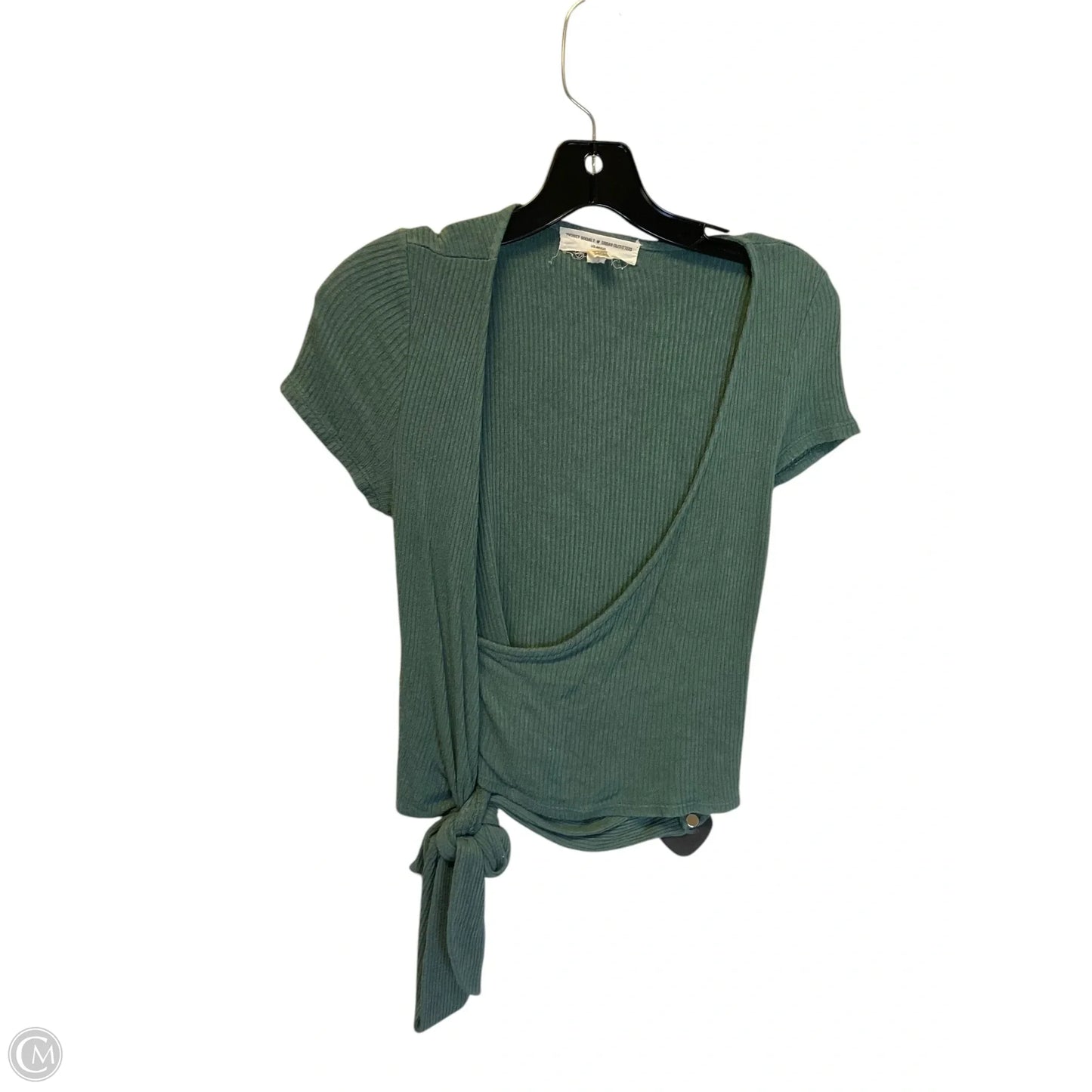 Top Short Sleeve By Urban Outfitters In Green, Size: Xs