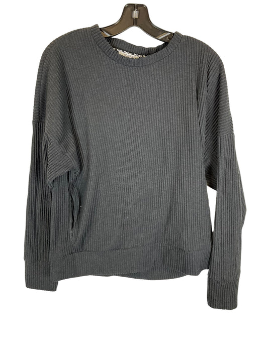 Top Long Sleeve By Jones New York In Grey, Size: L