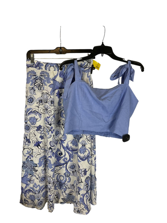 Skirt Set 2pc By Rachel Zoe In Blue, Size: L