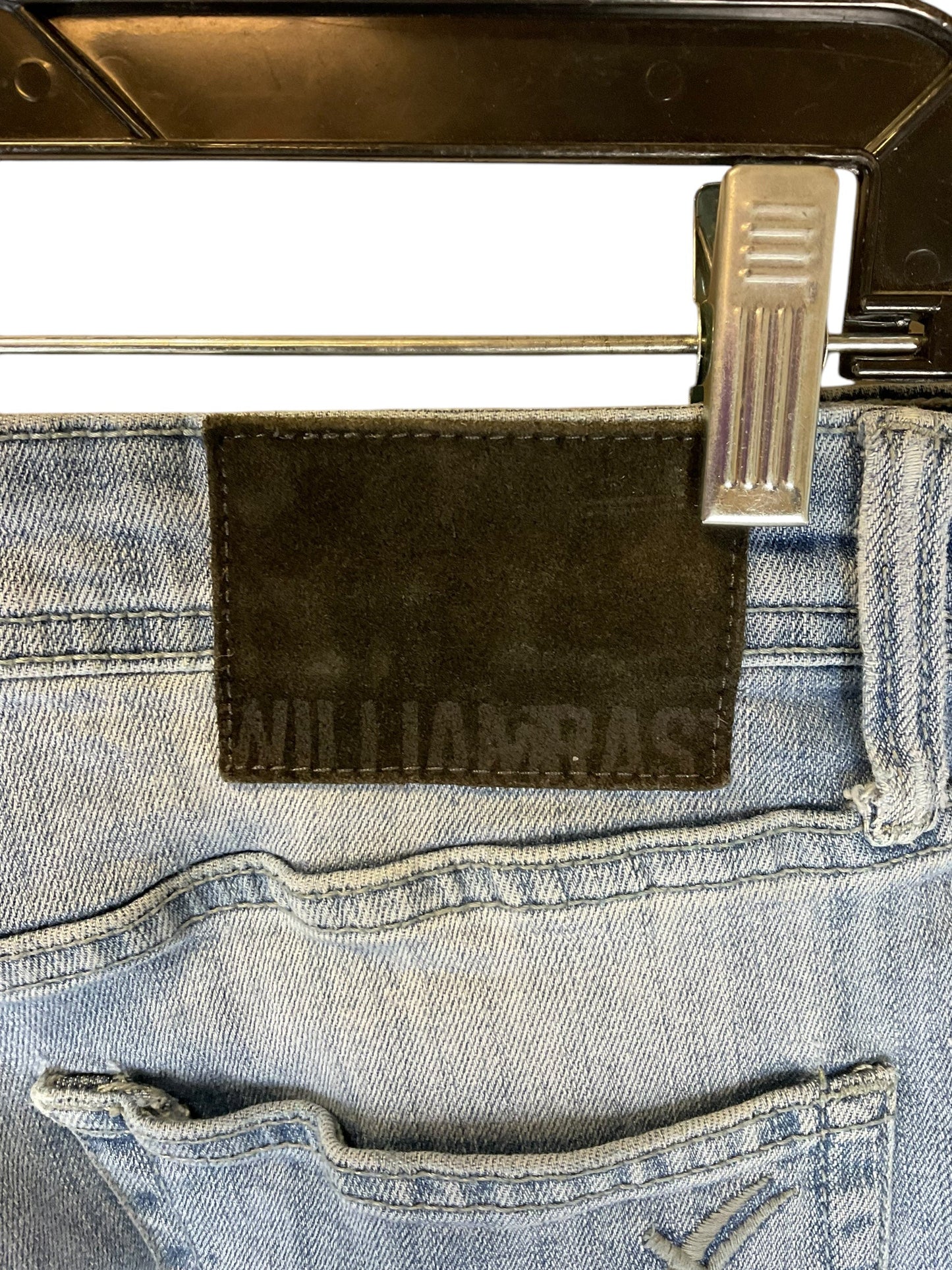 Jeans Boot Cut By William Rast In Blue Denim, Size: 12