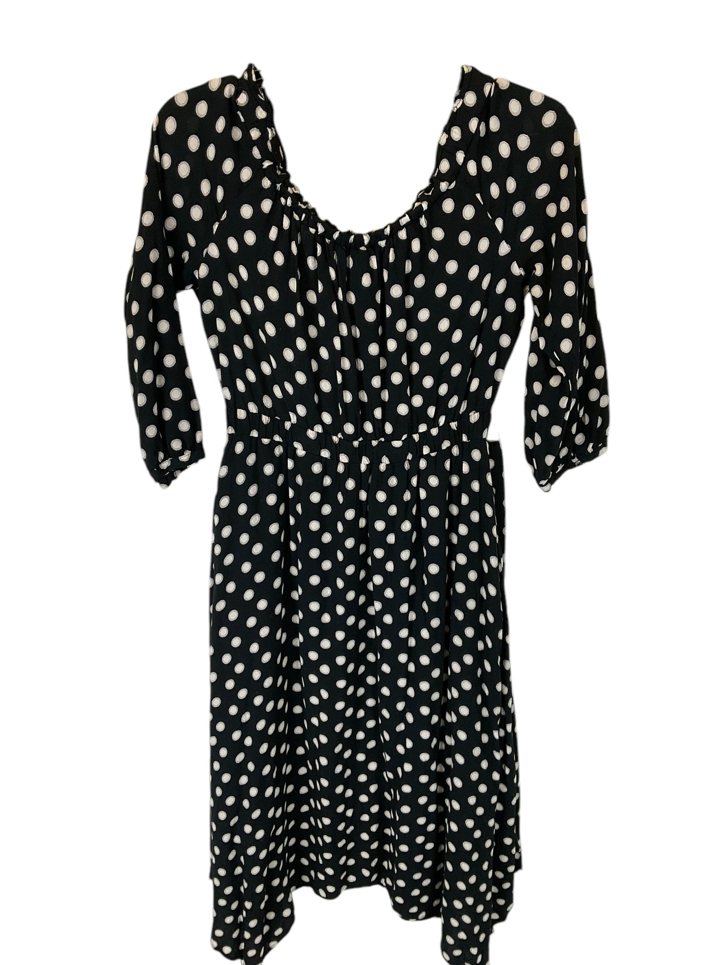 Dress Casual Midi By Maeve In Polkadot Pattern, Size: 6