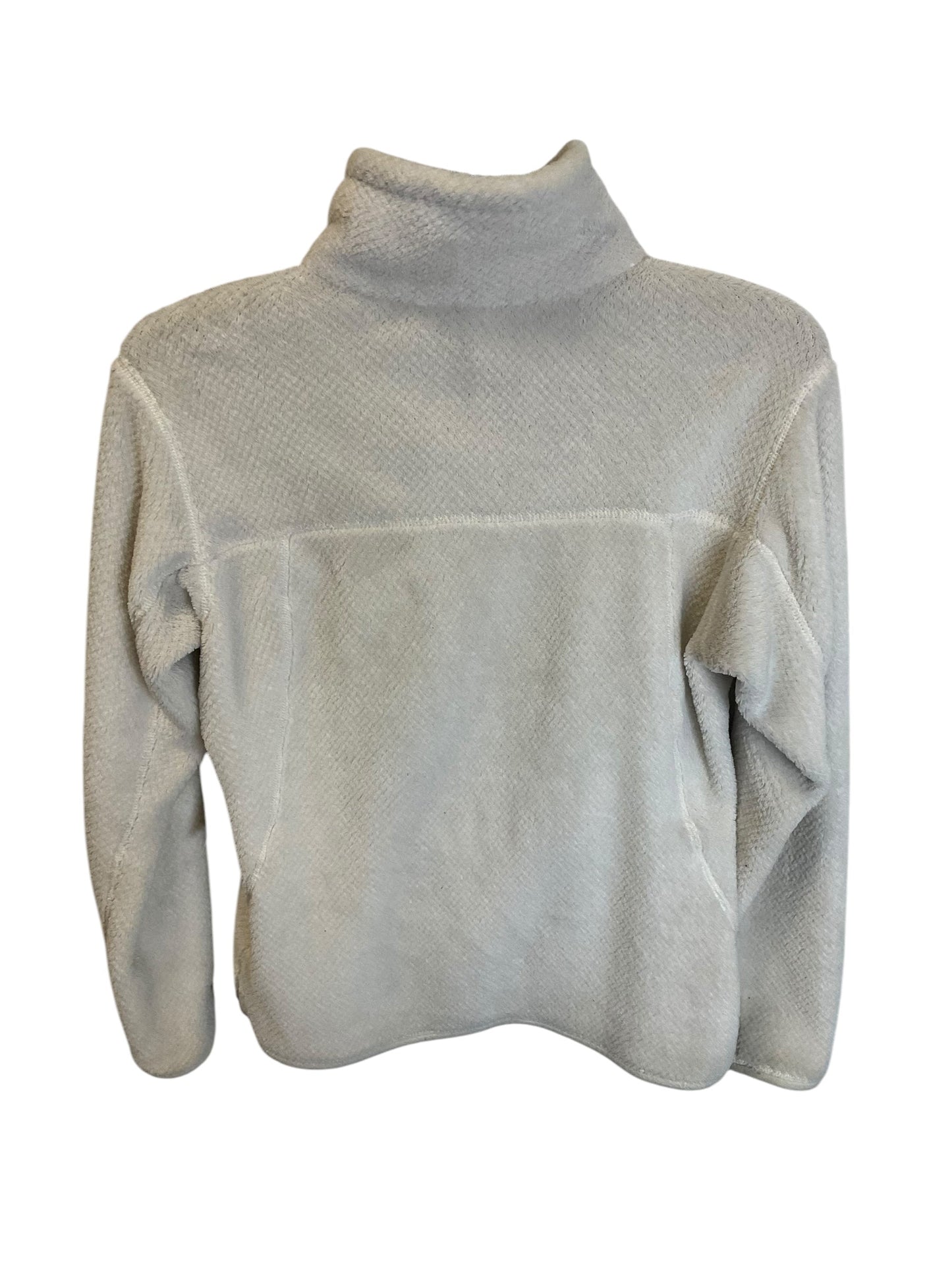 Sweatshirt Collar By Patagonia In Cream, Size: S