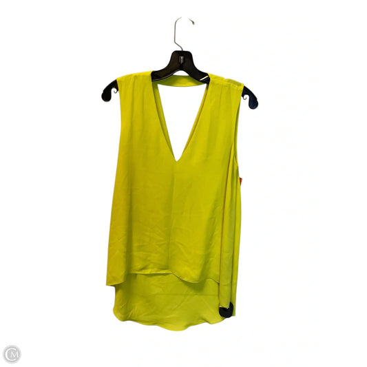 Top Sleeveless By Bcbgmaxazria In Green, Size: S