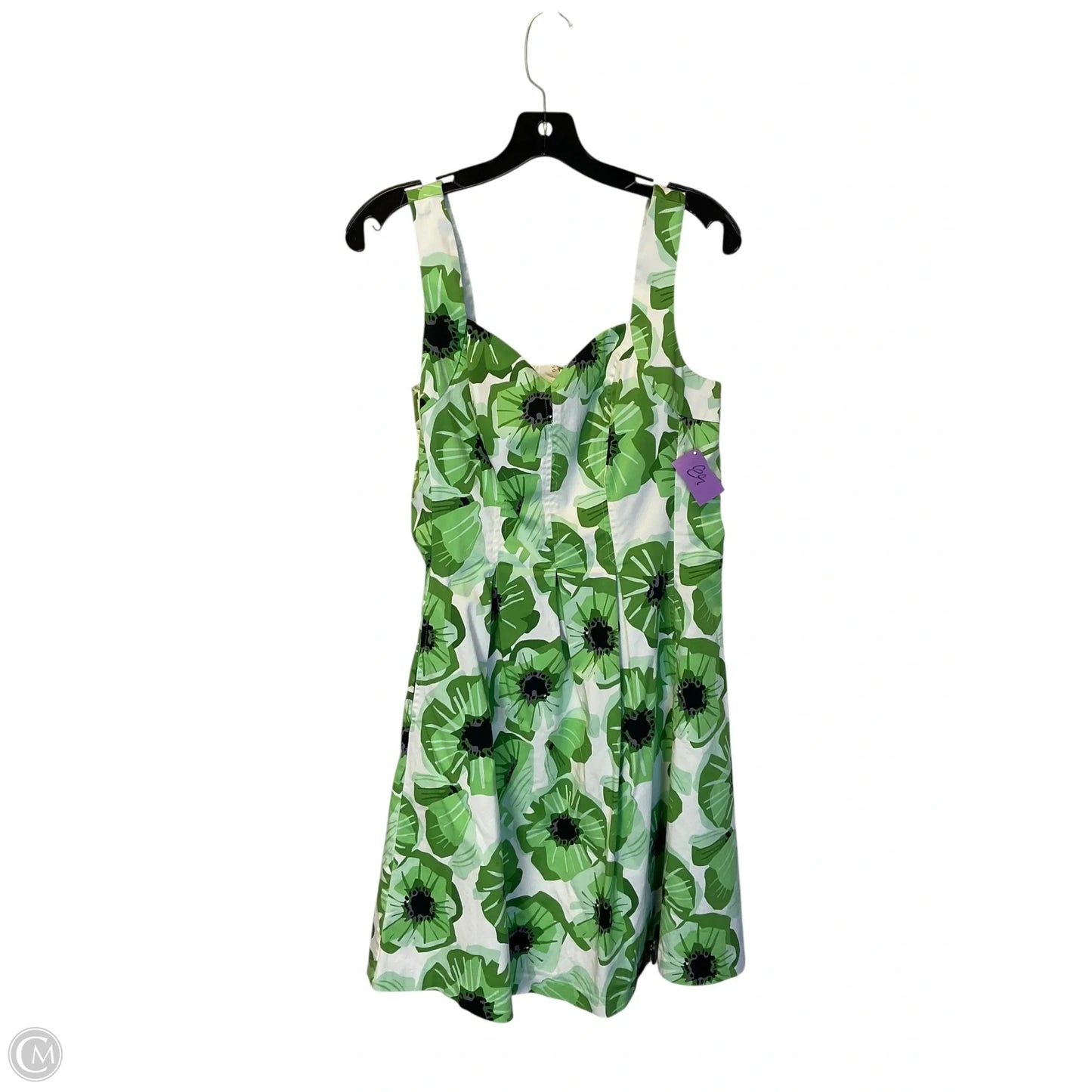 Dress Casual Midi By Nine West Apparel In Green, Size: 10