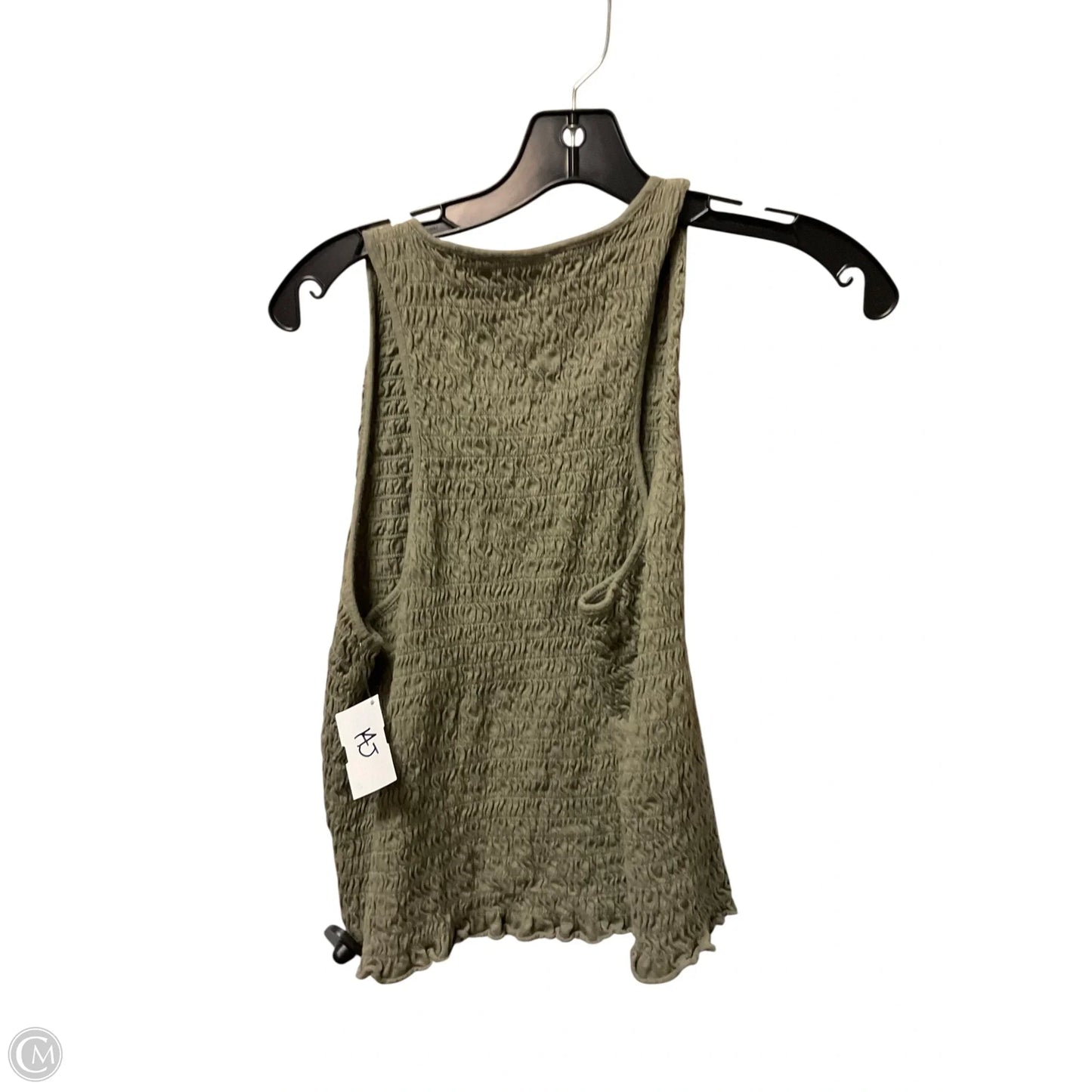 Top Sleeveless Basic By American Eagle In Green, Size: Xl