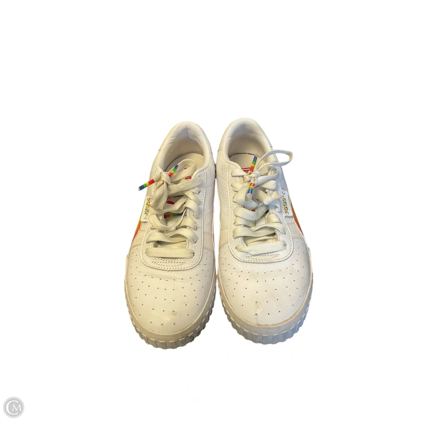 Shoes Athletic By Puma In White, Size: 9