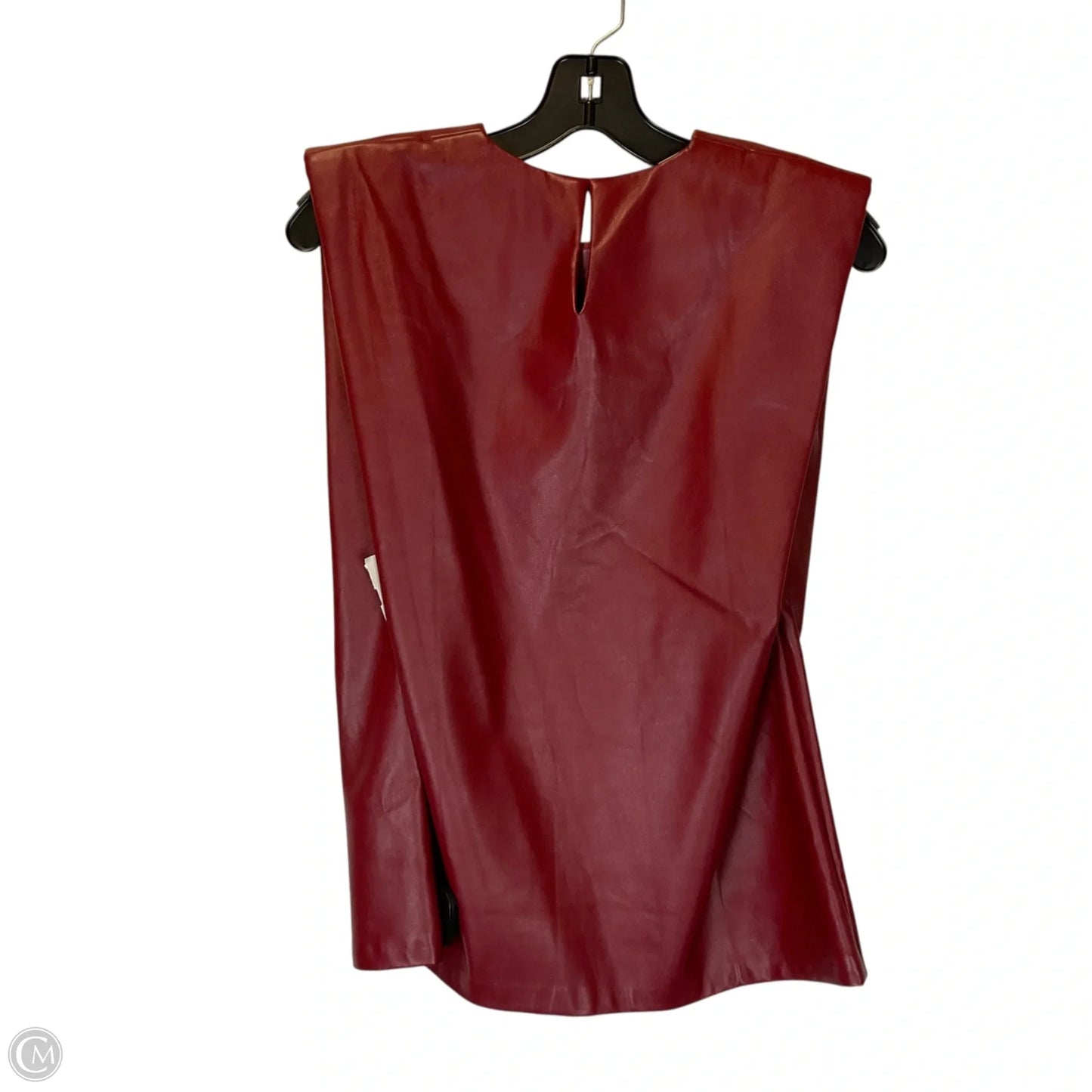 Top Sleeveless By Boohoo Boutique In Red, Size: S