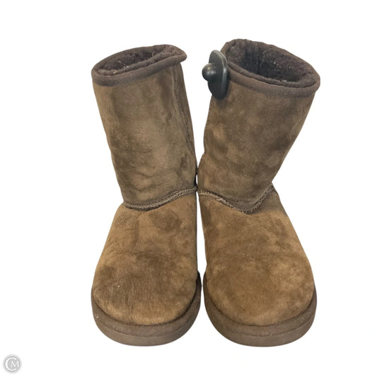 Boots Designer By Ugg In Brown, Size: 7