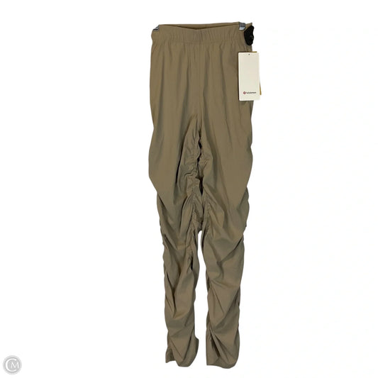 Athletic Leggings By Lululemon In Tan, Size: Xxs