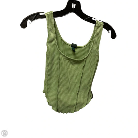 Top Sleeveless Basic By Wild Fable In Green, Size: Xxs