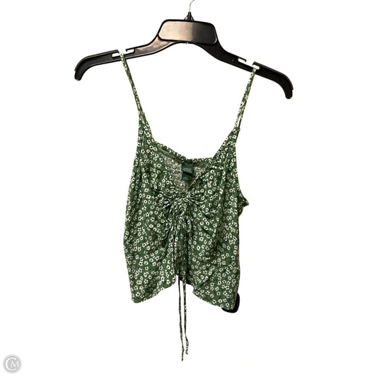 Top Sleeveless Basic By Wild Fable In Green, Size: L