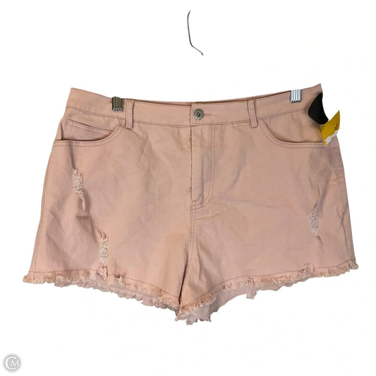 Shorts By Umgee In Pink, Size: L