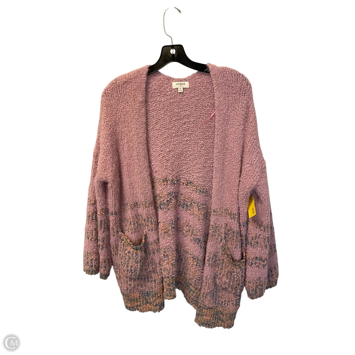 Sweater Cardigan By Umgee In Pink, Size: M