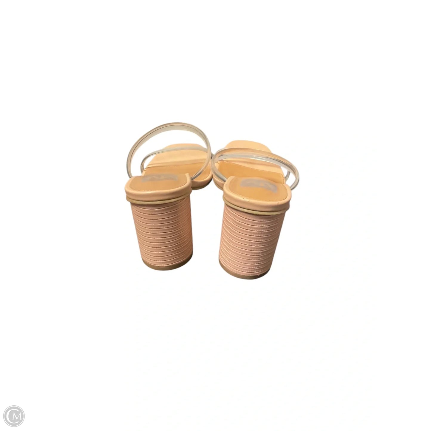 Sandals Heels Block By Dolce Vita In Clear, Size: 7.5