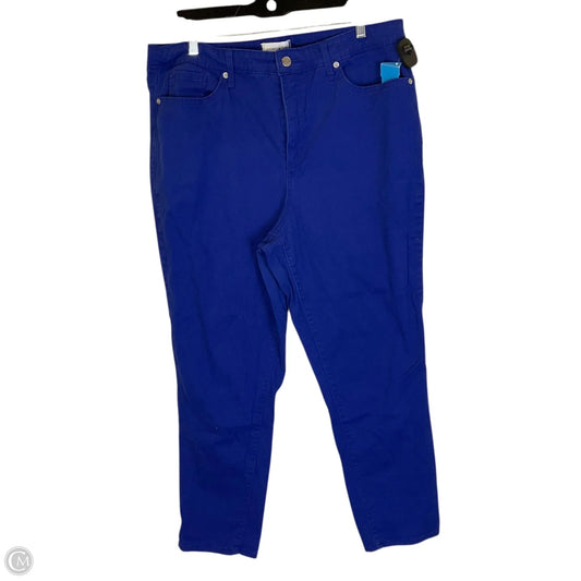 Pants Other By Crown And Ivy In Blue, Size: 16