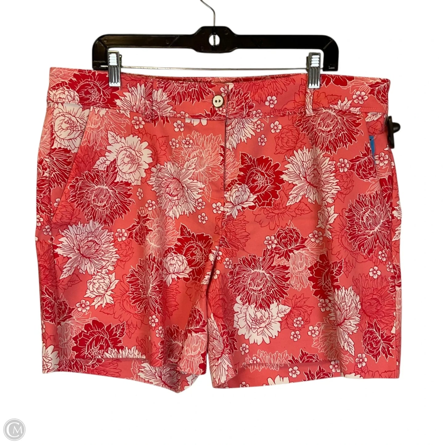 Shorts By Isaac Mizrahi In Red, Size: 16