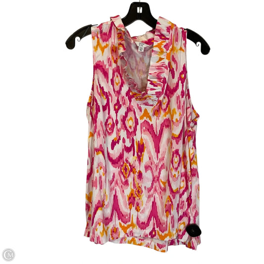 Top Sleeveless By Crown And Ivy In Pink, Size: Xxl