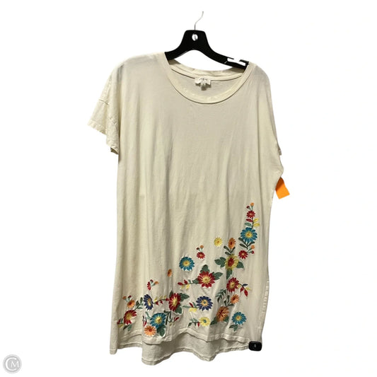 Dress Casual Short By Umgee In Cream, Size: S