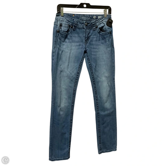 Jeans Skinny By Miss Me In Blue Denim, Size: 6