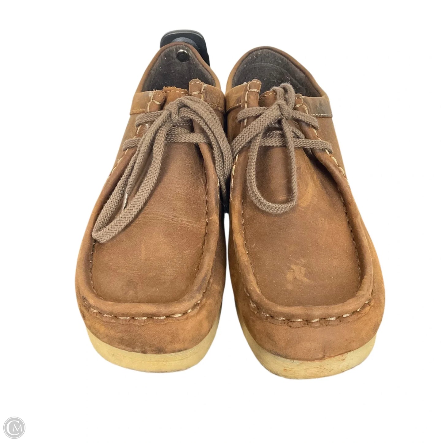 Shoes Flats By Clarks In Brown, Size: 7.5