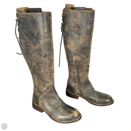 Boots Ankle Flats By Bed Stu In Black, Size: 6.5