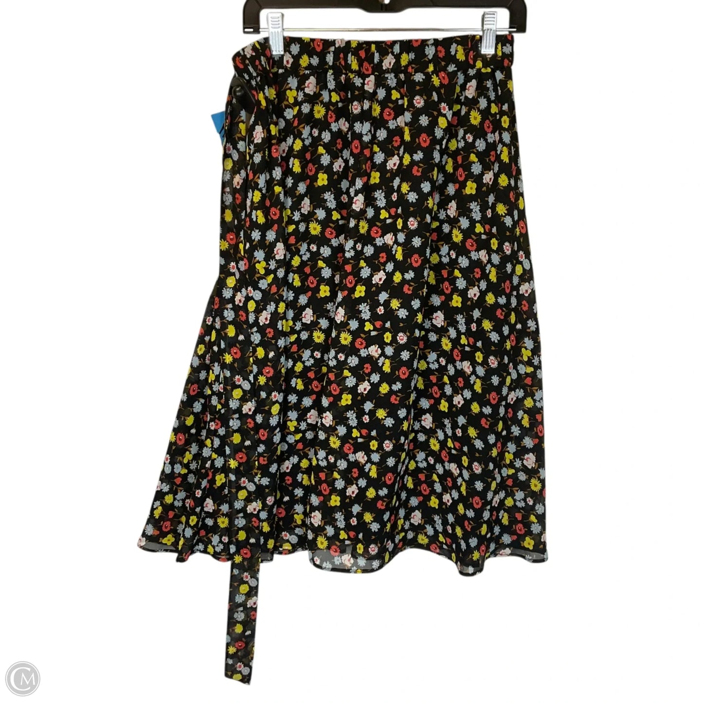 Skirt Midi By Ann Taylor In Floral Print, Size: S
