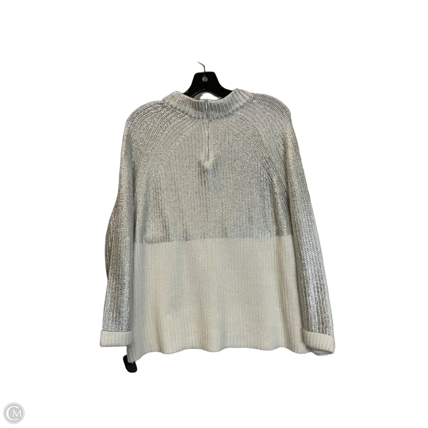 Sweater By Chicos In Cream, Size: M