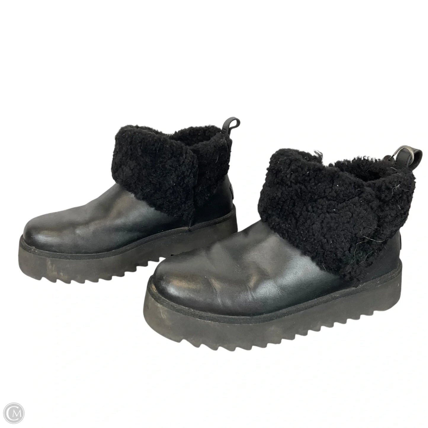 Boots Designer By Ugg In Black, Size: 9