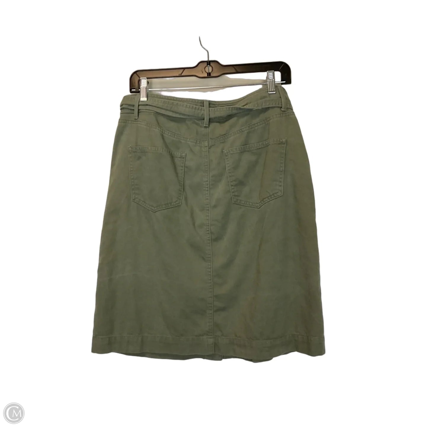 Skirt Midi By Talbots In Green, Size: 8
