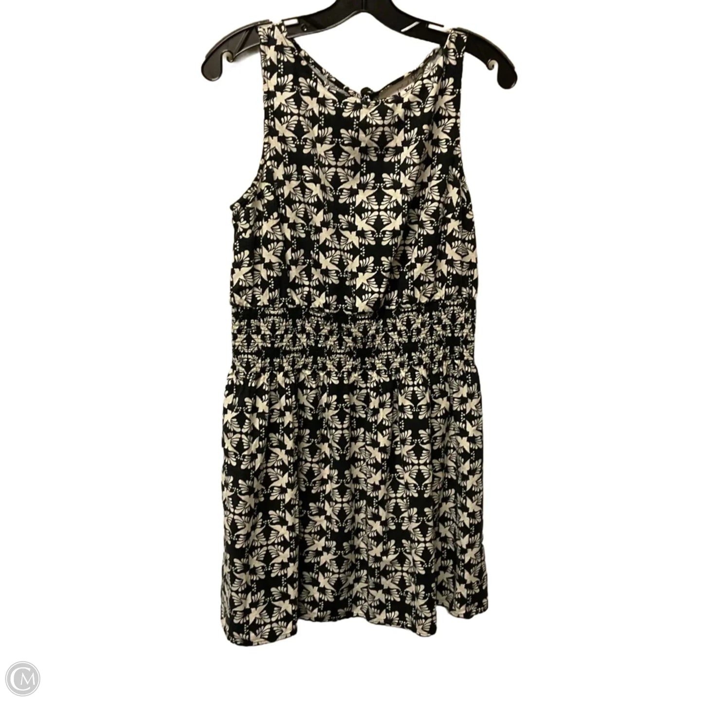 Dress Casual Short By Universal Thread In Black & Cream, Size: M