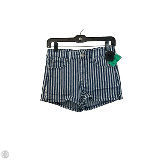Shorts By American Eagle In Blue Denim, Size: 4