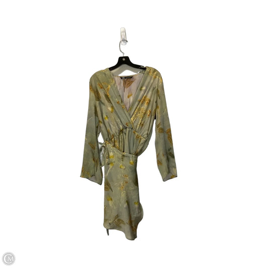 Dress Casual Short By Zara In Green, Size: Large