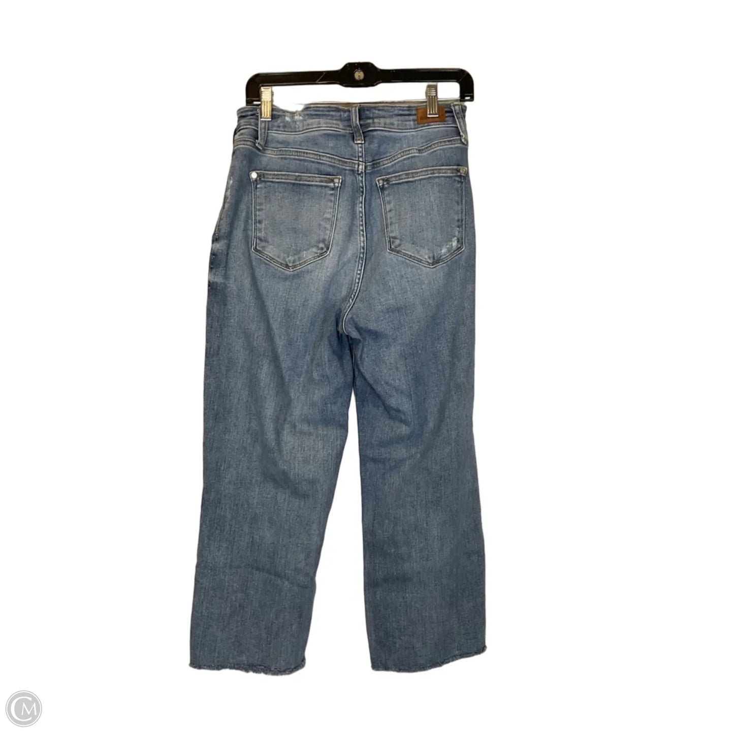 Jeans Wide Leg By Judy Blue In Blue Denim, Size: 6