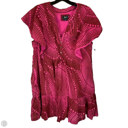 Dress Casual Short By Maeve In Pink, Size: L