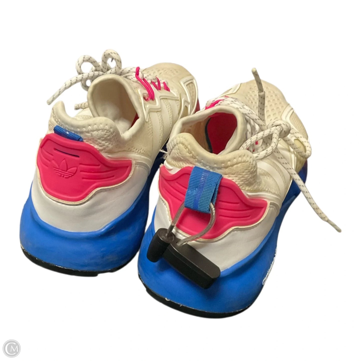 Shoes Athletic By Adidas In White, Size: 8