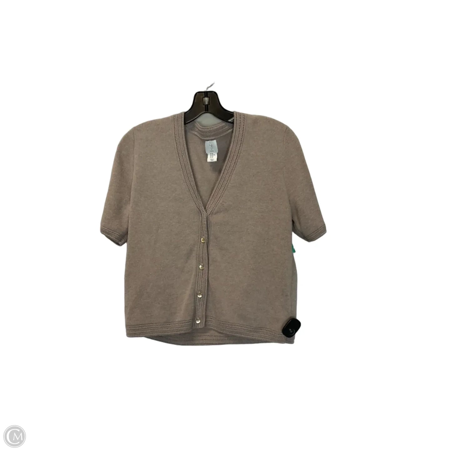 Top Short Sleeve By Joie In Tan, Size: Xl