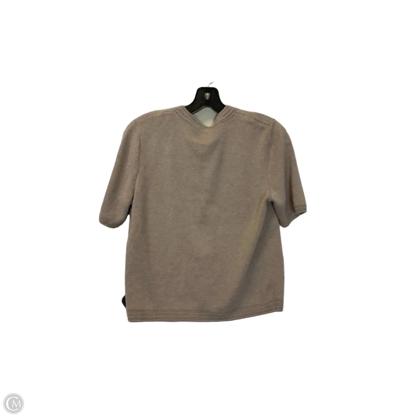 Top Short Sleeve By Joie In Tan, Size: Xl