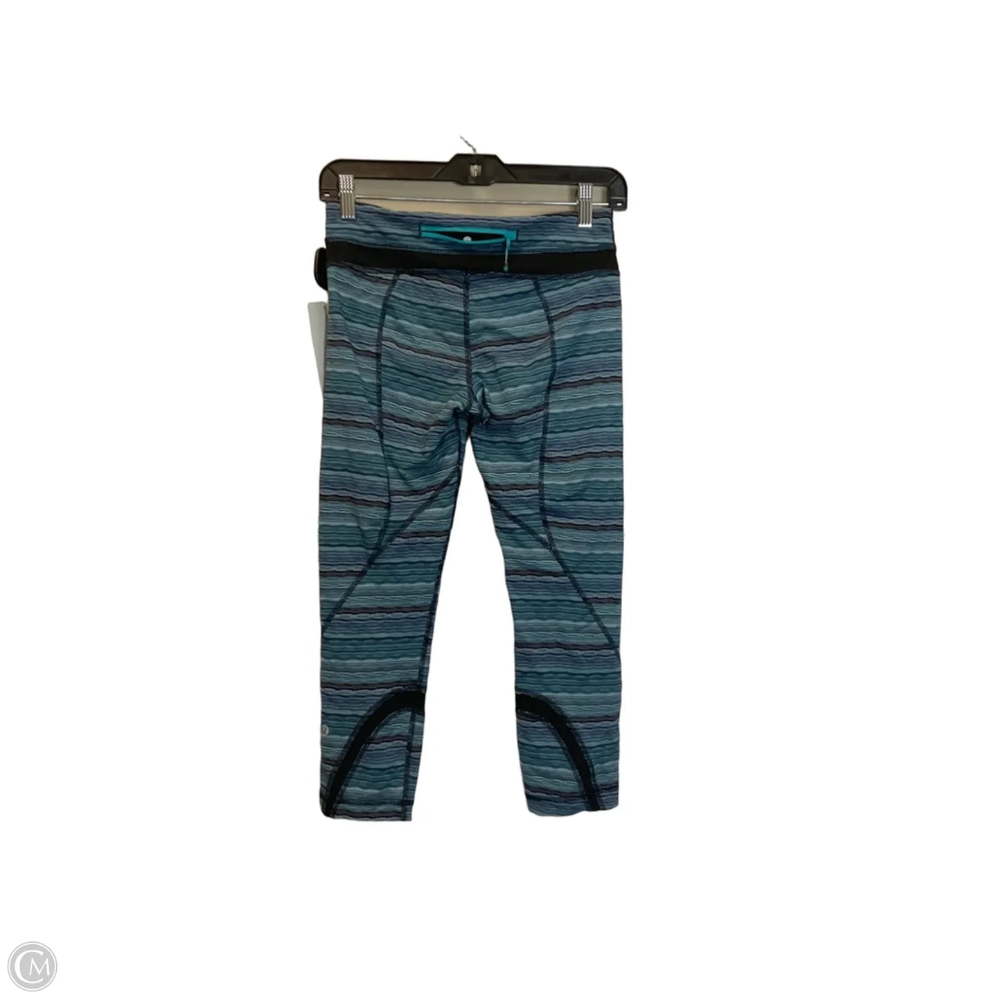 Athletic Leggings By Lululemon In Blue, Size: 6