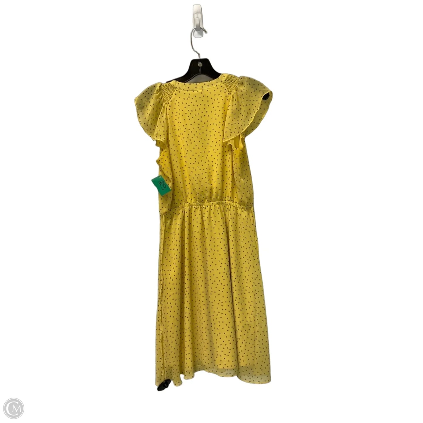 Dress Casual Short By Ann Taylor In Yellow, Size: 0