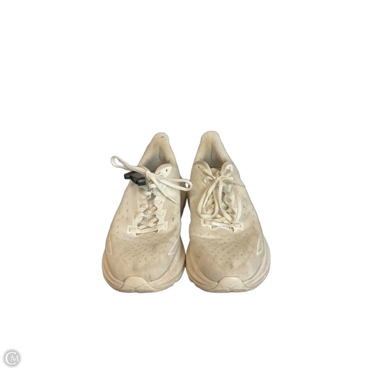 Shoes Athletic By Hoka In White, Size: 10