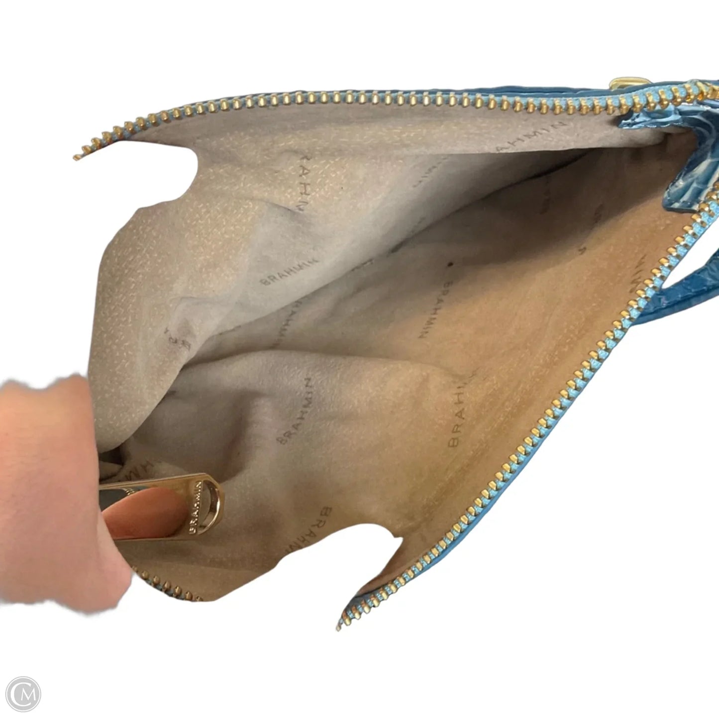 Wristlet Designer By Brahmin, Size: Large