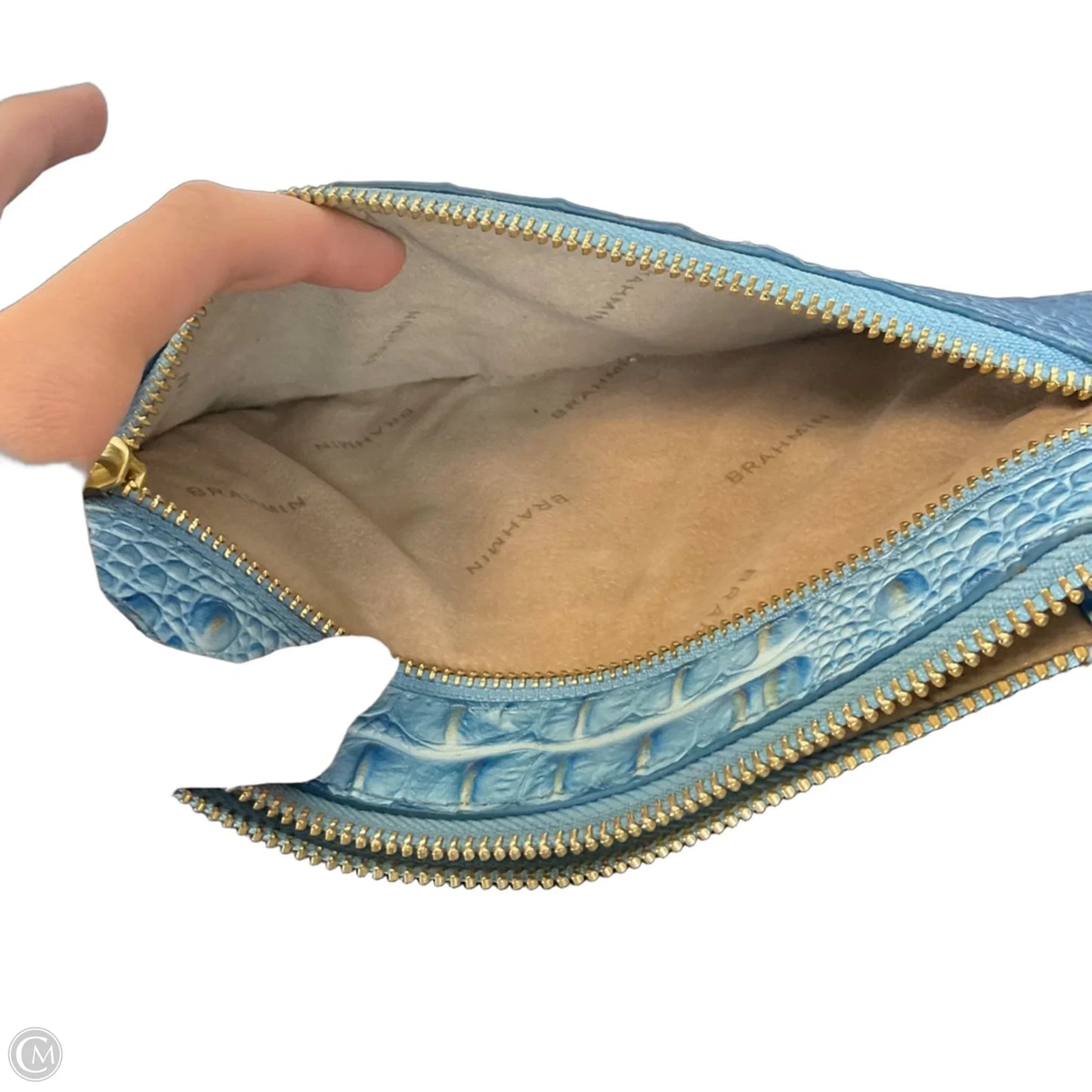 Wristlet Designer By Brahmin, Size: Large