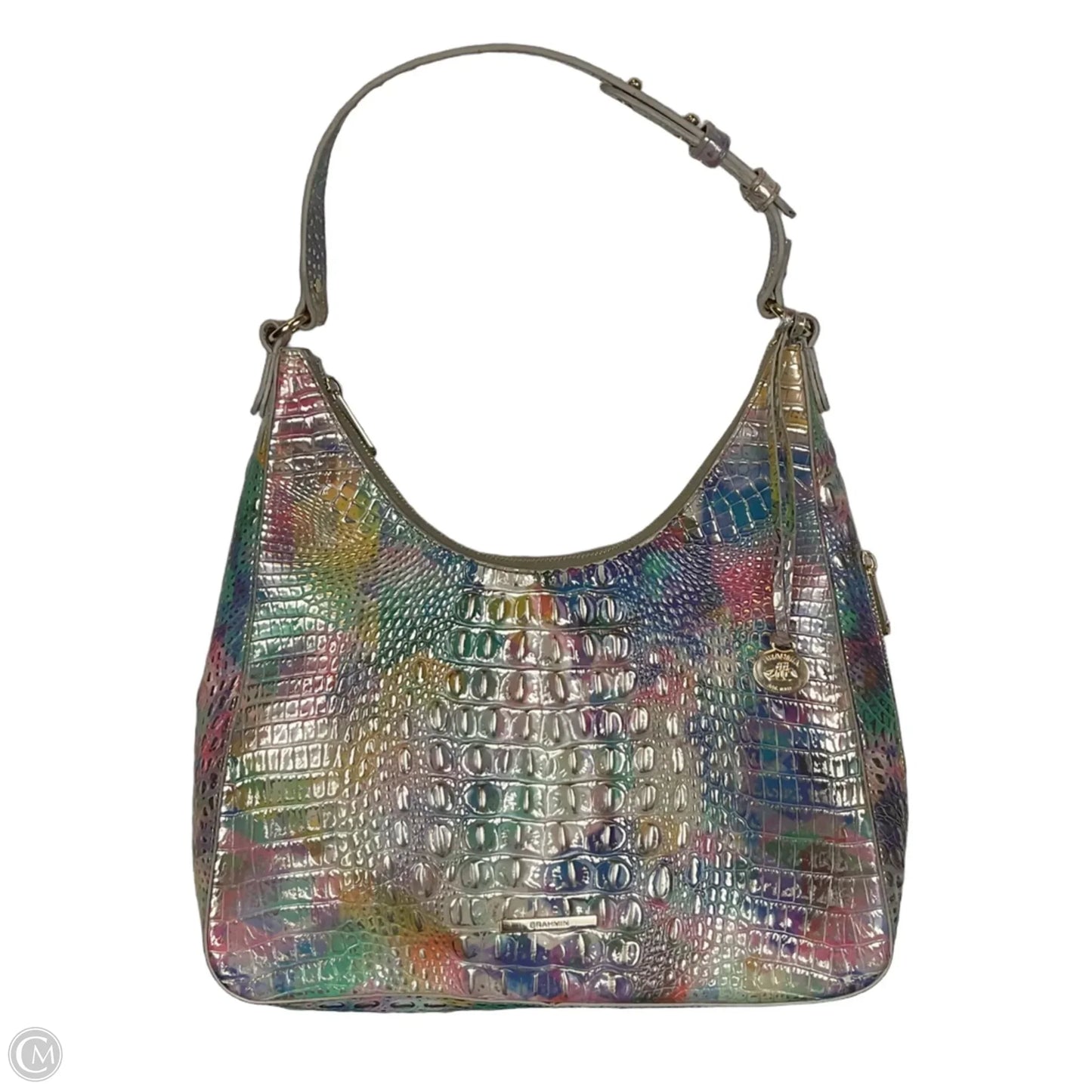 Handbag Designer By Brahmin, Size: Large